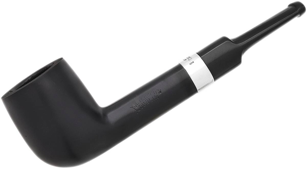 Peterson Junior Ebony Silver Mounted Lovat Fishtail