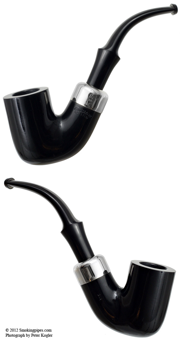 Peterson: System Standard Ebony (309) Fishtail Tobacco Pipe