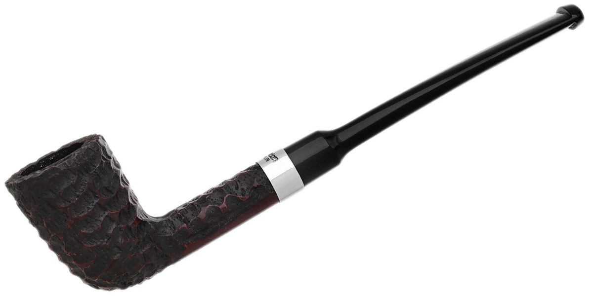 Peterson Speciality Rusticated Nickel Mounted Dublin Fishtail