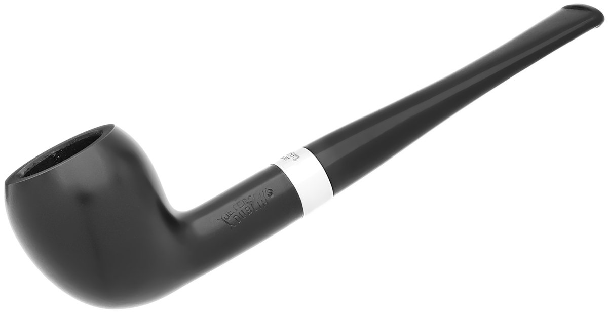 Peterson Junior Ebony Silver Mounted Pear Fishtail