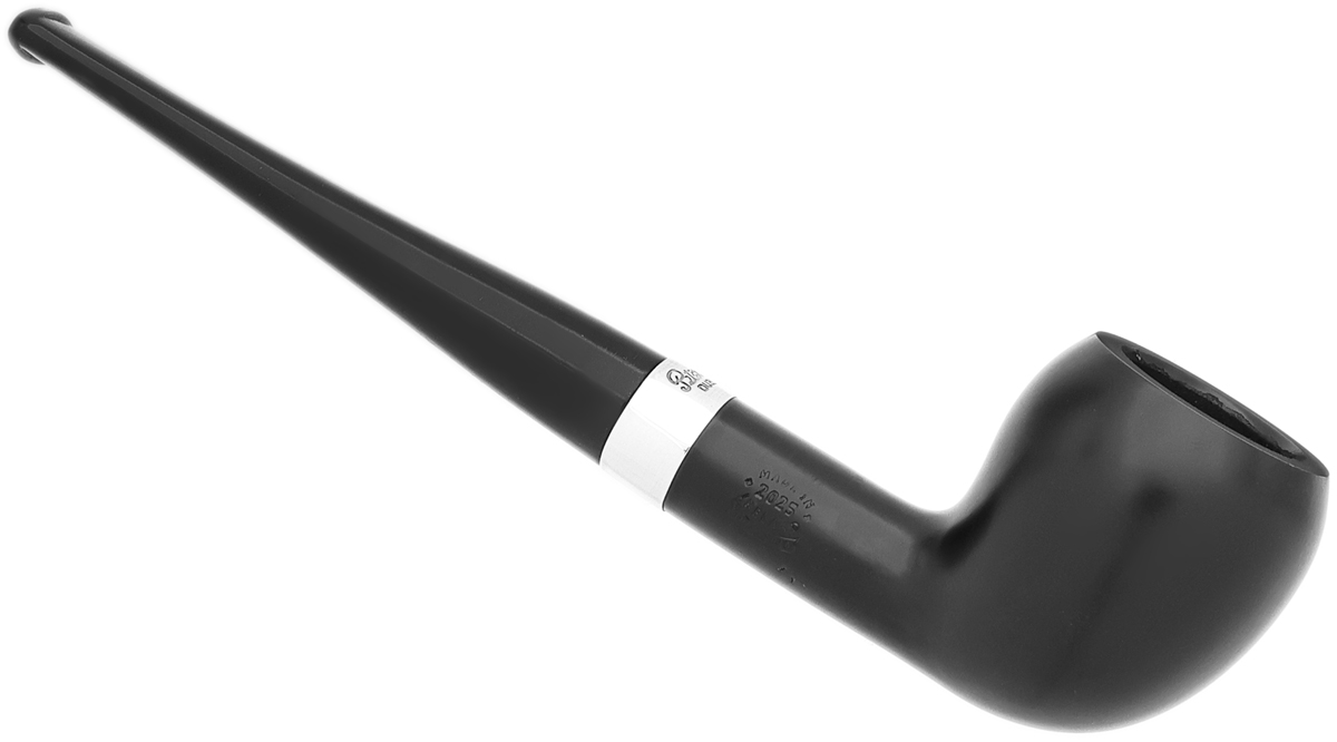 Peterson Junior Ebony Silver Mounted Pear Fishtail