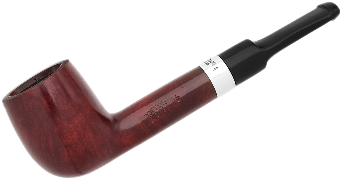 Peterson Junior Terracotta Silver Mounted Lovat Fishtail