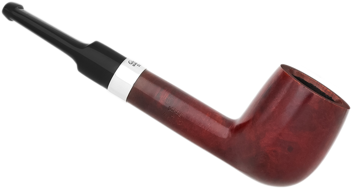 Peterson Junior Terracotta Silver Mounted Lovat Fishtail