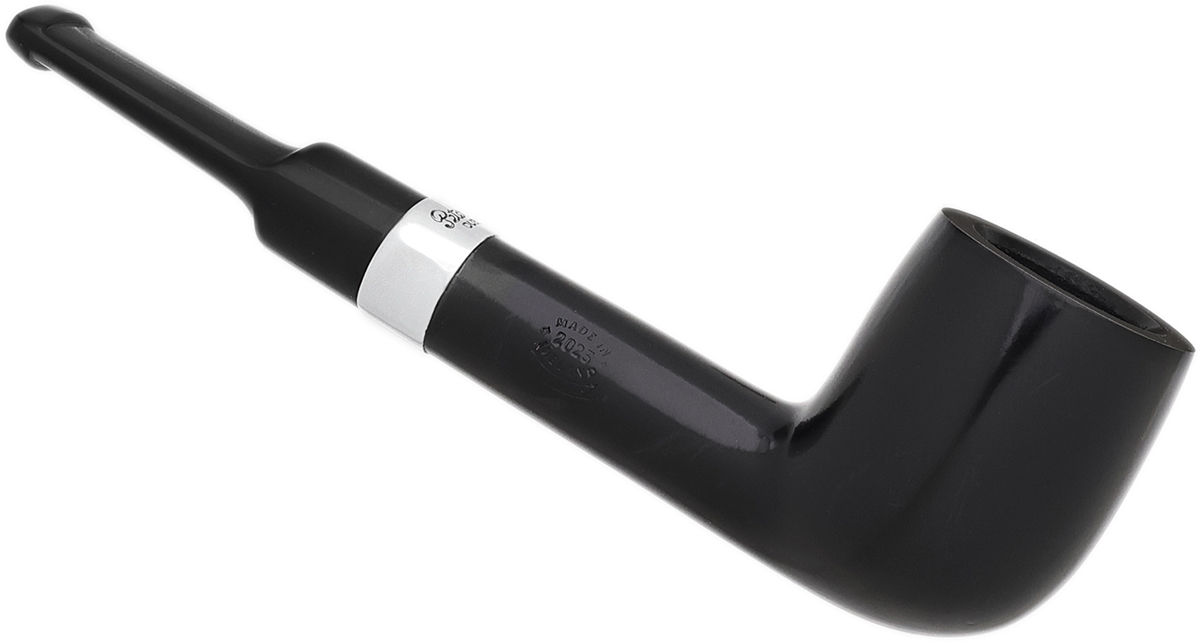 Peterson Junior Ebony Silver Mounted Lovat Fishtail