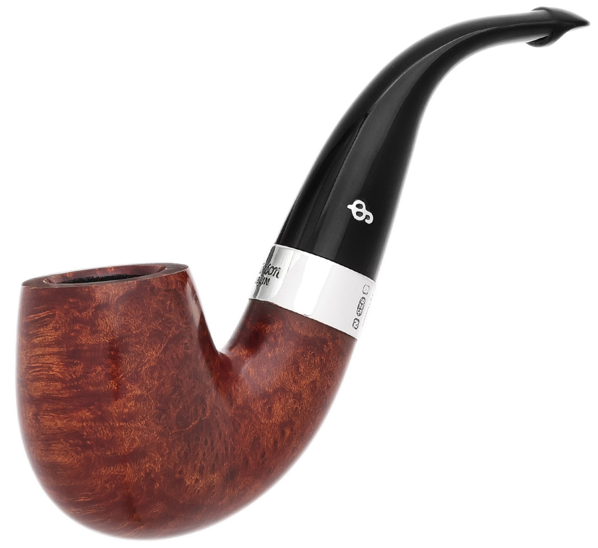 彼得森 Kildare Silver Mounted (X220) P-Lip 弯式撞球斗