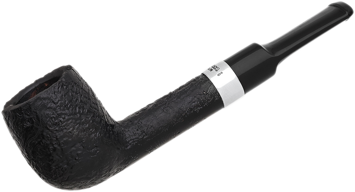 Peterson Junior Sandblasted Silver Mounted Lovat Fishtail