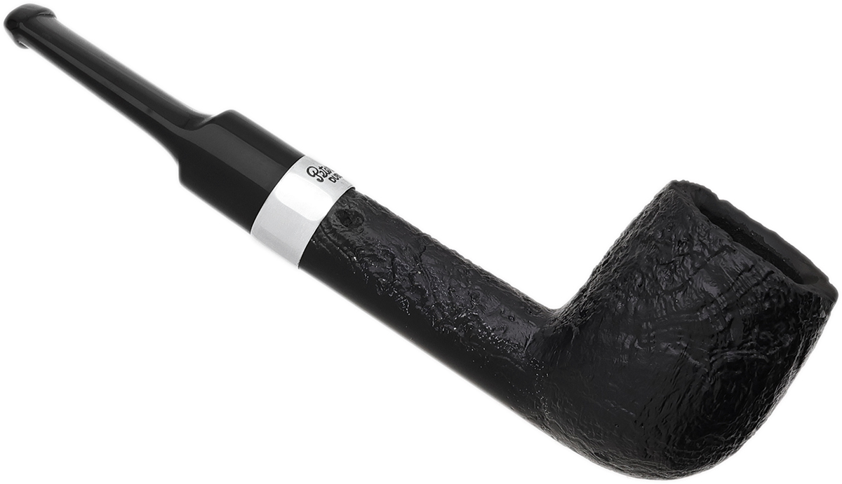 Peterson Junior Sandblasted Silver Mounted Lovat Fishtail