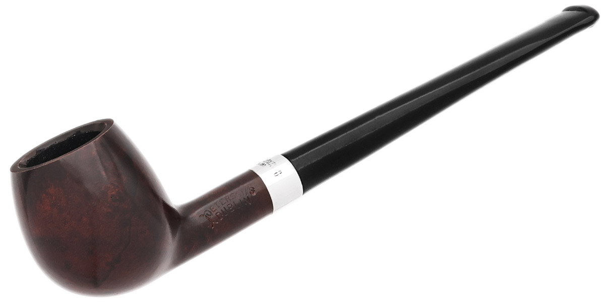 Peterson Junior Heritage Silver Mounted Canted Apple Fishtail