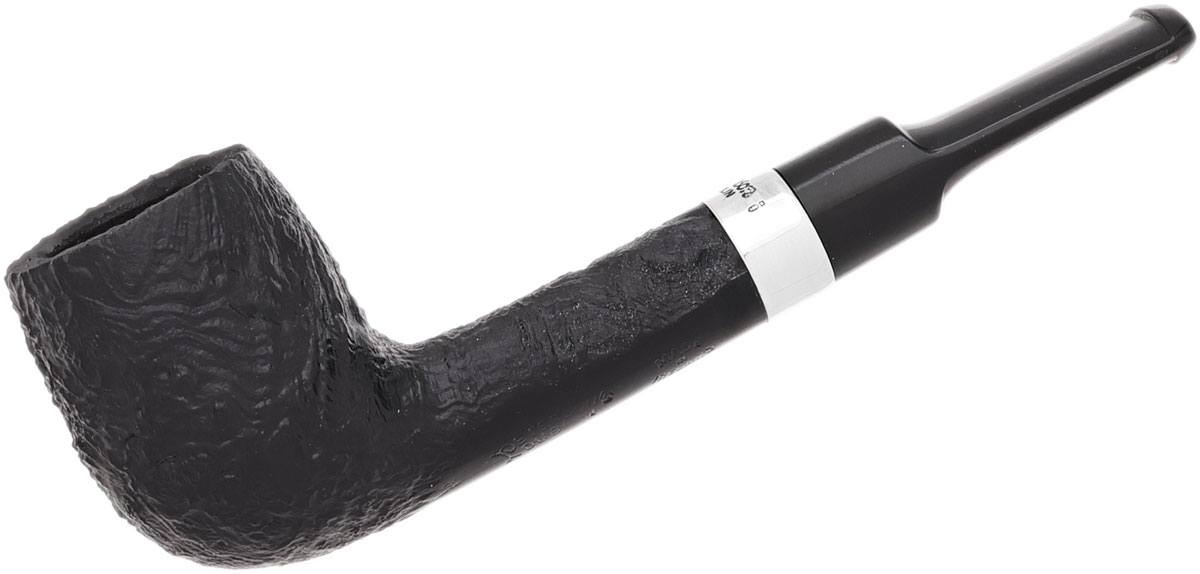 Peterson Junior Sandblasted Silver Mounted Lovat Fishtail