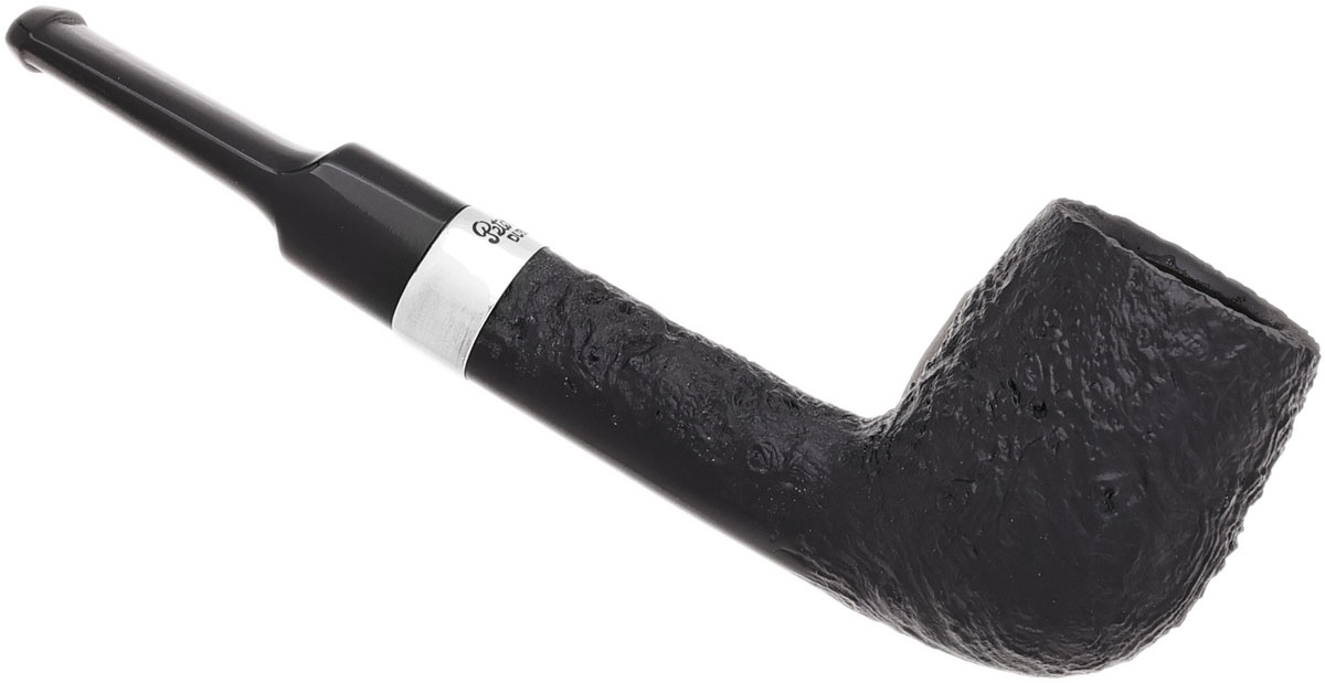 Peterson Junior Sandblasted Silver Mounted Lovat Fishtail