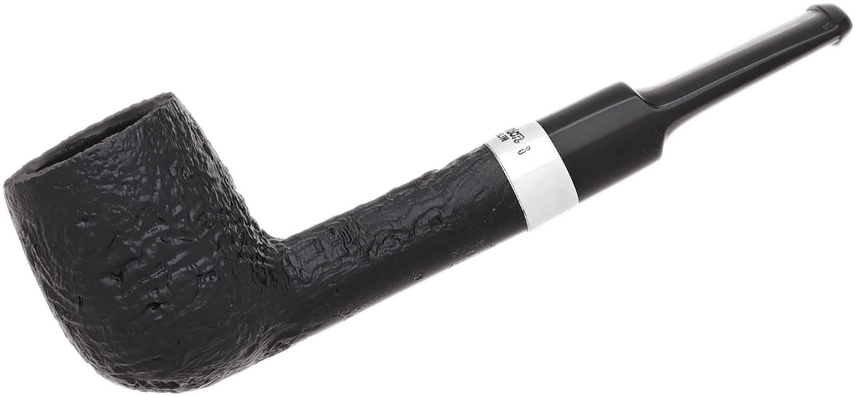 Peterson Junior Sandblasted Silver Mounted Lovat Fishtail