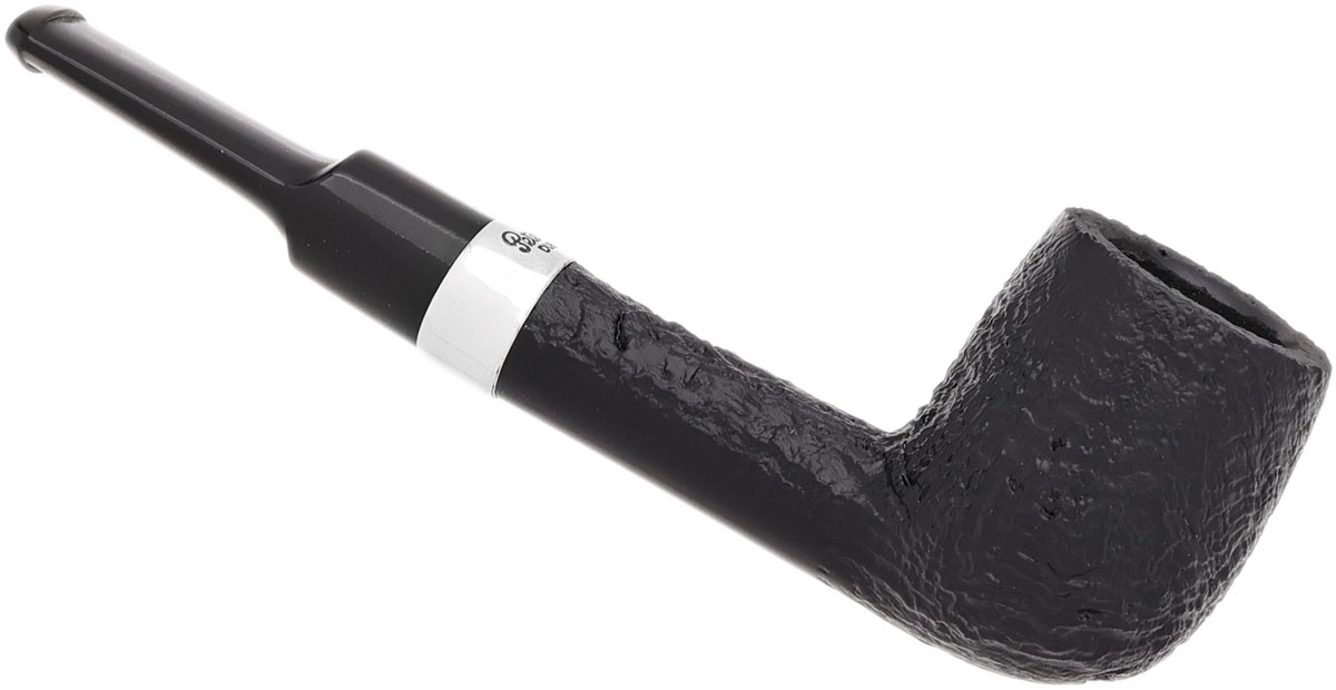 Peterson Junior Sandblasted Silver Mounted Lovat Fishtail