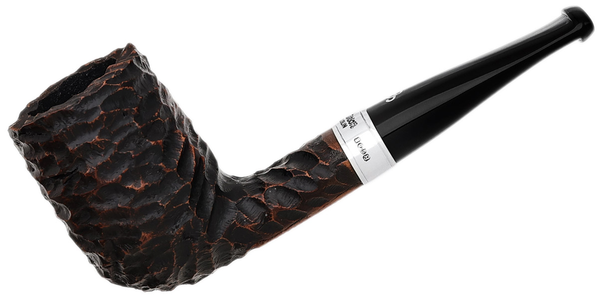 Short Rusticated (264) Fishtail Tobacco Pipe