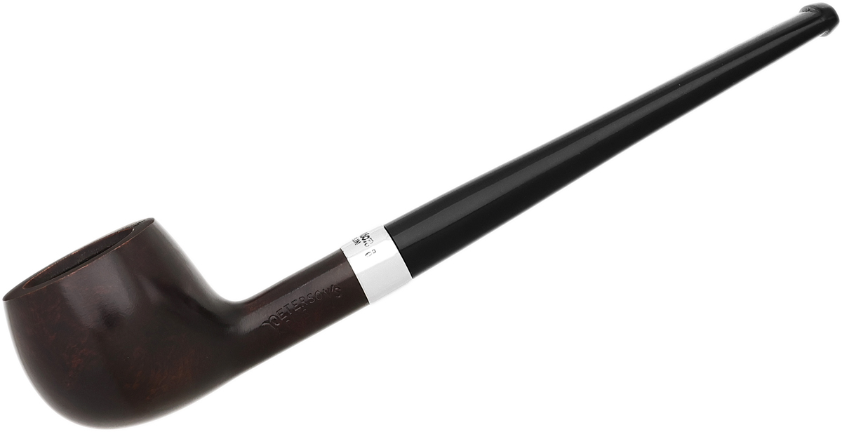 prince tobacco pipe Junior Heritage Silver Mounted Prince Fishtail