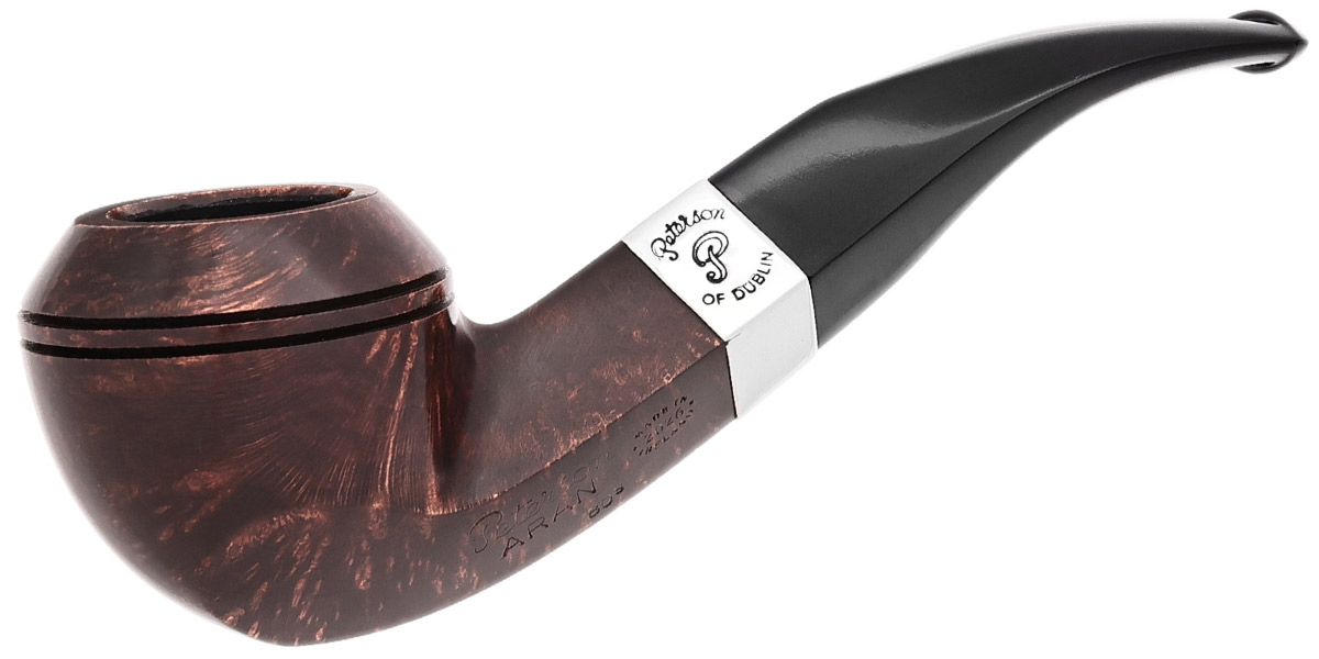 Peterson Aran Smooth Nickel Mounted (80s) Fishtail