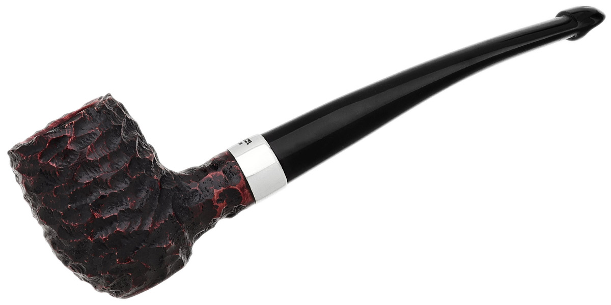 Peterson Speciality Rusticated Nickel Mounted Barrel P-Lip