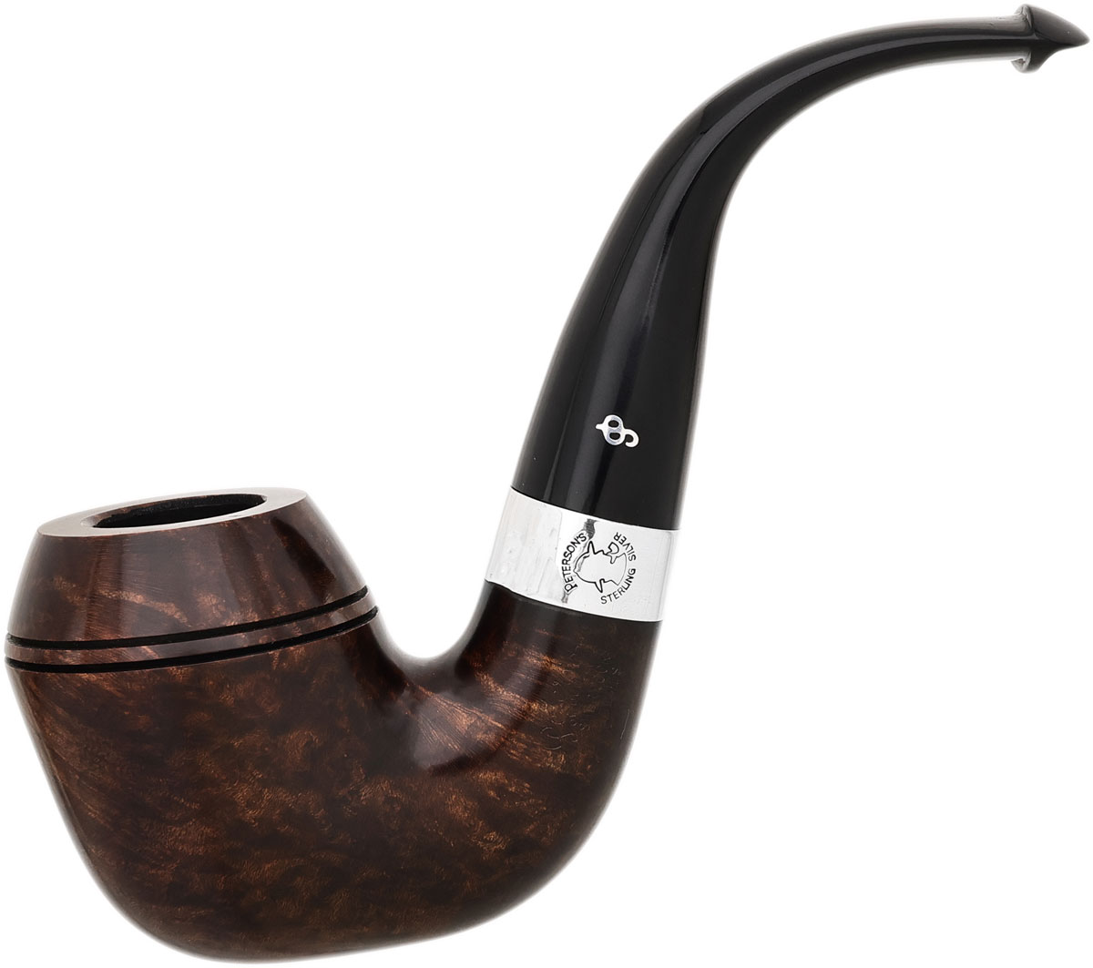 Peterson Sherlock Holmes Dark Smooth Watson P-Lip