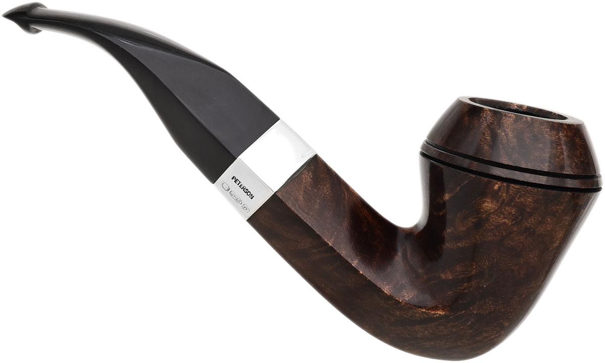 Peterson Sherlock Holmes Dark Smooth Hansom P-Lip