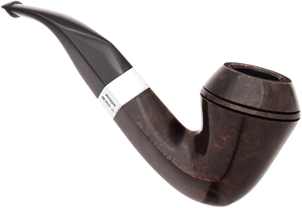 Peterson Sherlock Holmes Dark Smooth Hansom P-Lip