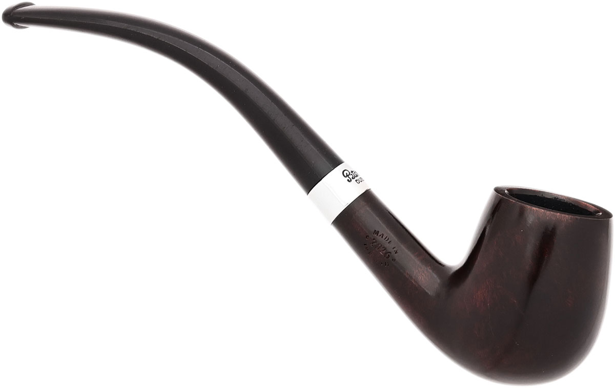 Peterson Junior Heritage Silver Mounted Bent Billiard Fishtail