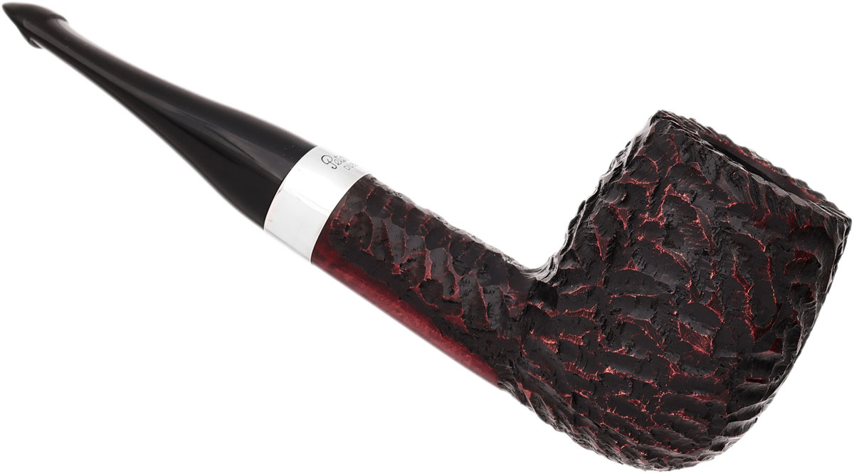 Peterson House Pipe Rusticated Billiard P-Lip
