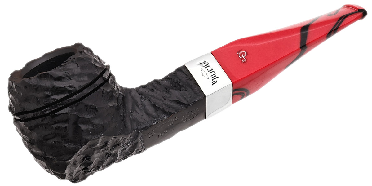 Dracula Rusticated (150) Fishtail Tobacco Pipe