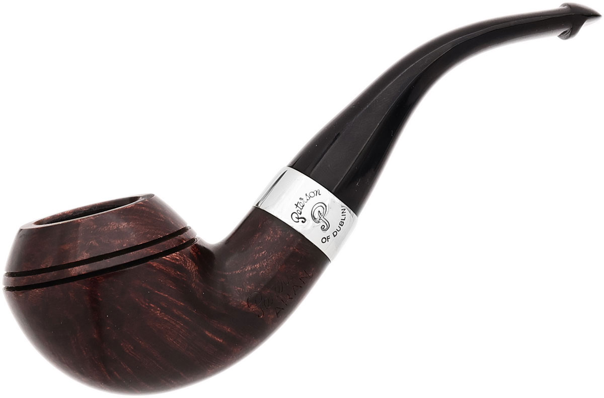 Peterson Aran Smooth Nickel Mounted (999) P-Lip