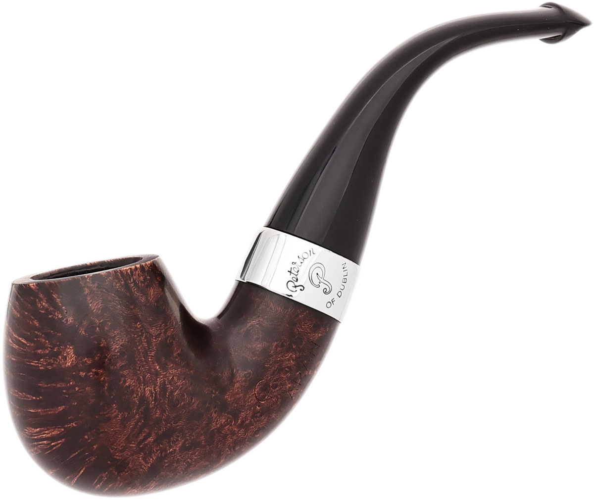 Peterson Aran Smooth Nickel Mounted (230) P-Lip