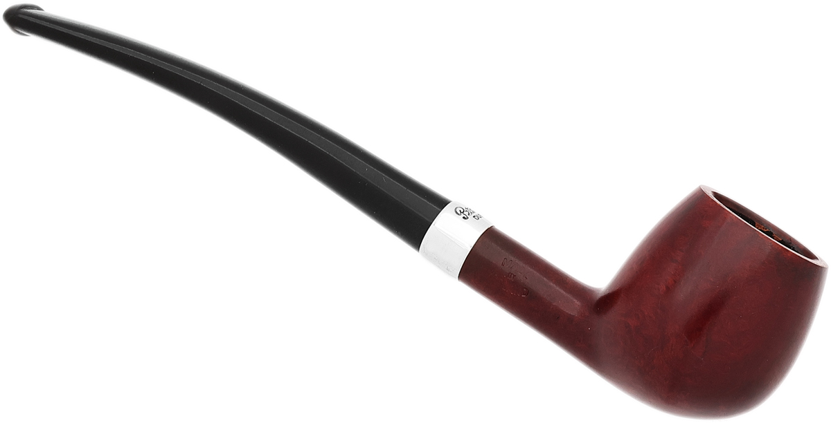 Peterson Junior Terracotta Silver Mounted Canted Apple Fishtail