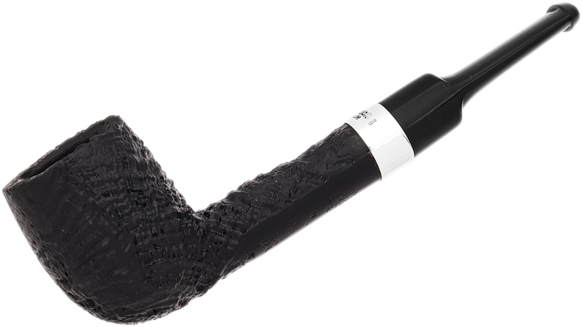 Peterson Junior Sandblasted Silver Mounted Lovat Fishtail
