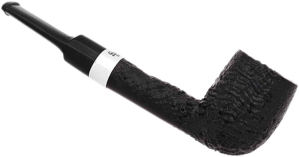 Peterson Junior Sandblasted Silver Mounted Lovat Fishtail