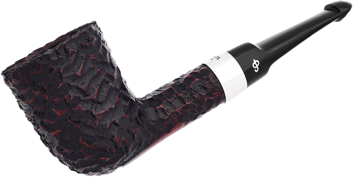 Peterson Pub Pipe Rusticated Dublin P-Lip