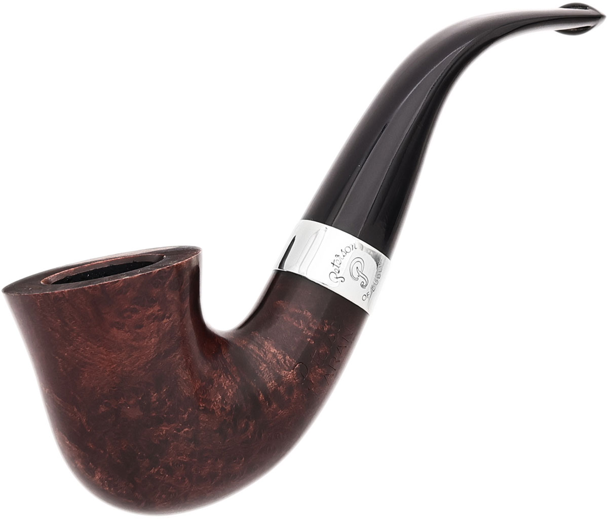 Peterson Aran Smooth Nickel Mounted (05) Fishtail