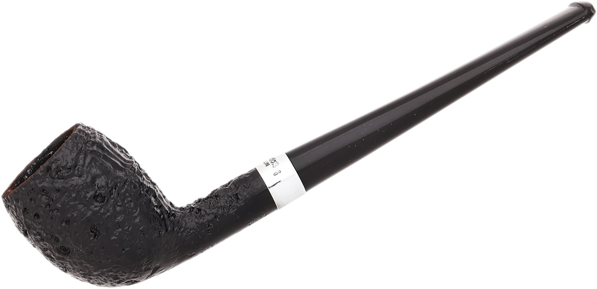Peterson Junior Sandblasted Silver Mounted Belge Fishtail