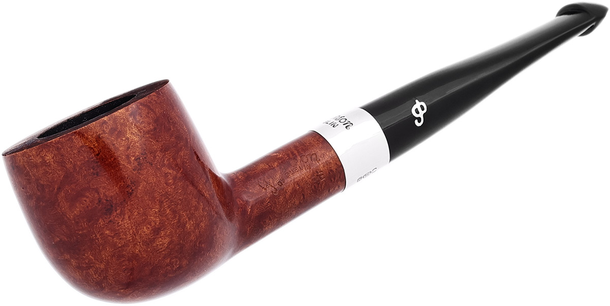 Kildare Silver Mounted (608) P-Lip Tobacco Pipe