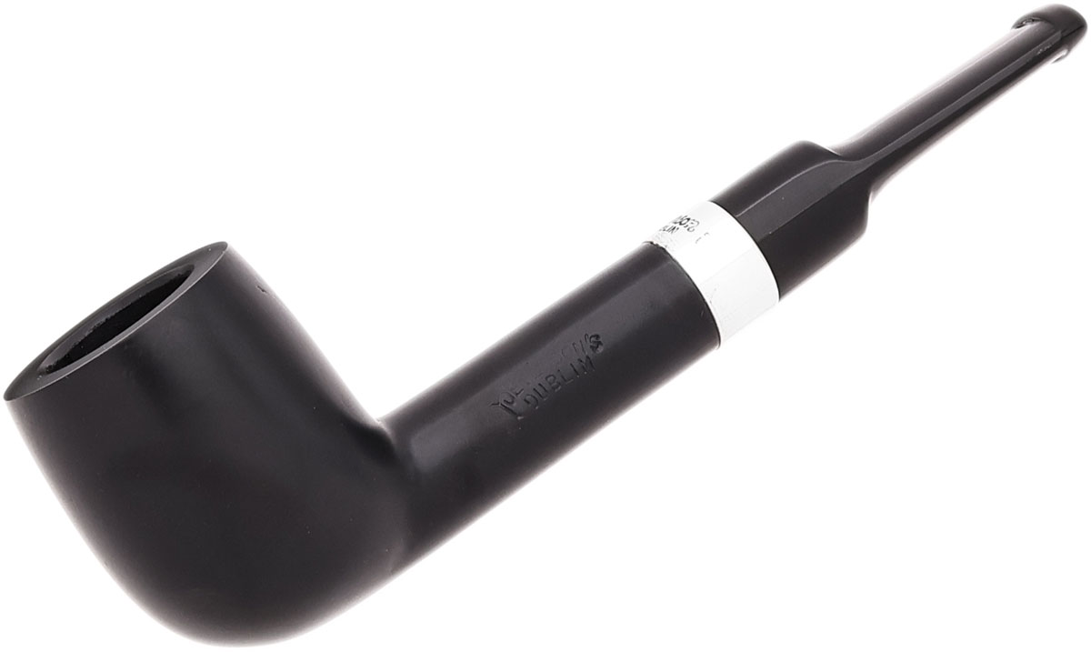 Peterson Junior Ebony Silver Mounted Lovat Fishtail