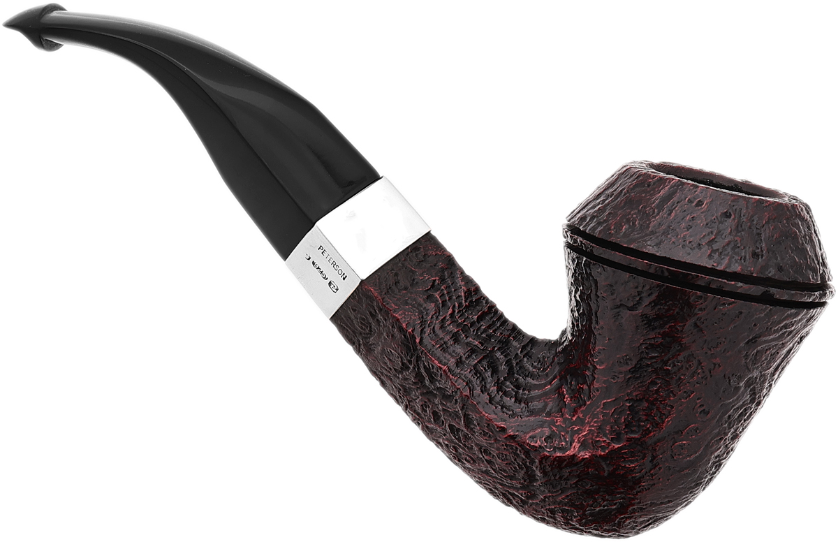 Peterson Sherlock Holmes Sandblasted Hansom P-Lip