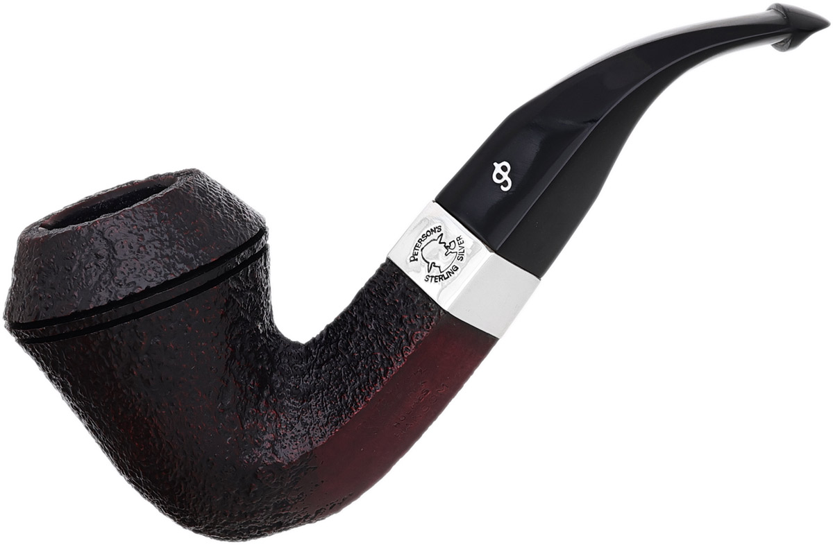 Peterson Sherlock Holmes Sandblasted Hansom P-Lip