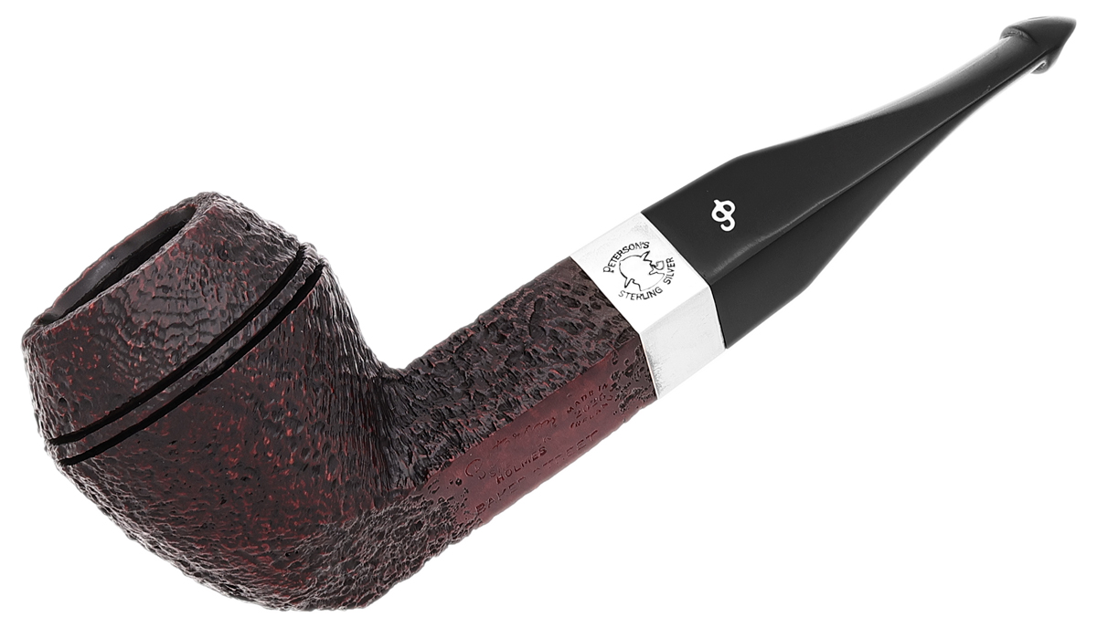 Peterson Sherlock Holmes Sandblasted Baker Street P-Lip