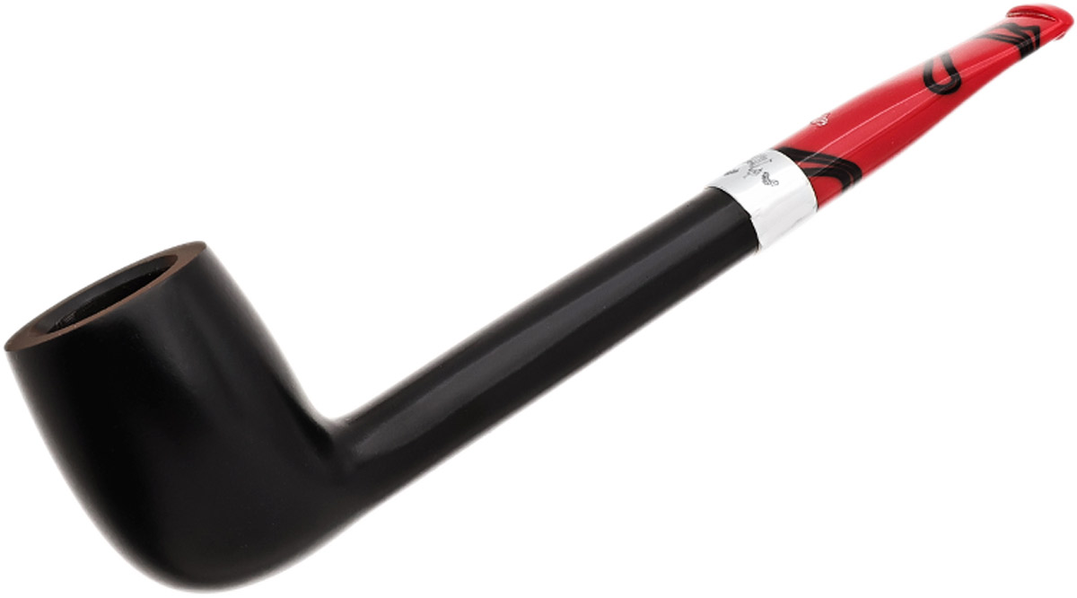 Dracula Smooth (264) Fishtail Tobacco Pipe