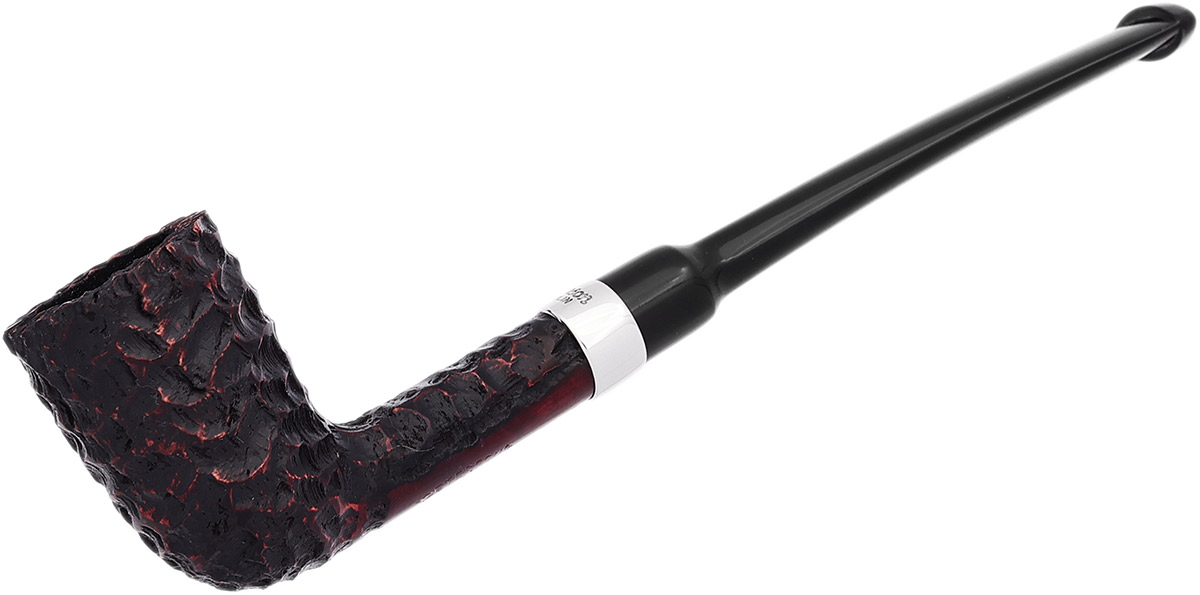 Peterson Speciality Rusticated Nickel Mounted Dublin Fishtail