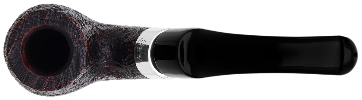 Peterson House Pipe Sandblasted Bent P-Lip