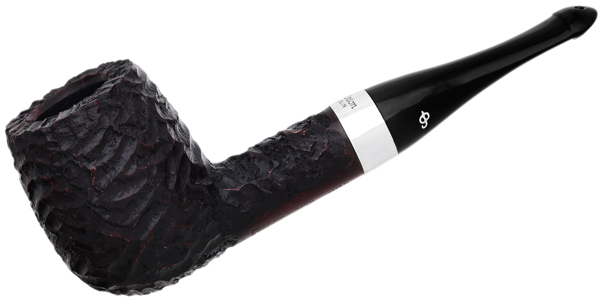 Peterson House Pipe Rusticated Billiard P-Lip