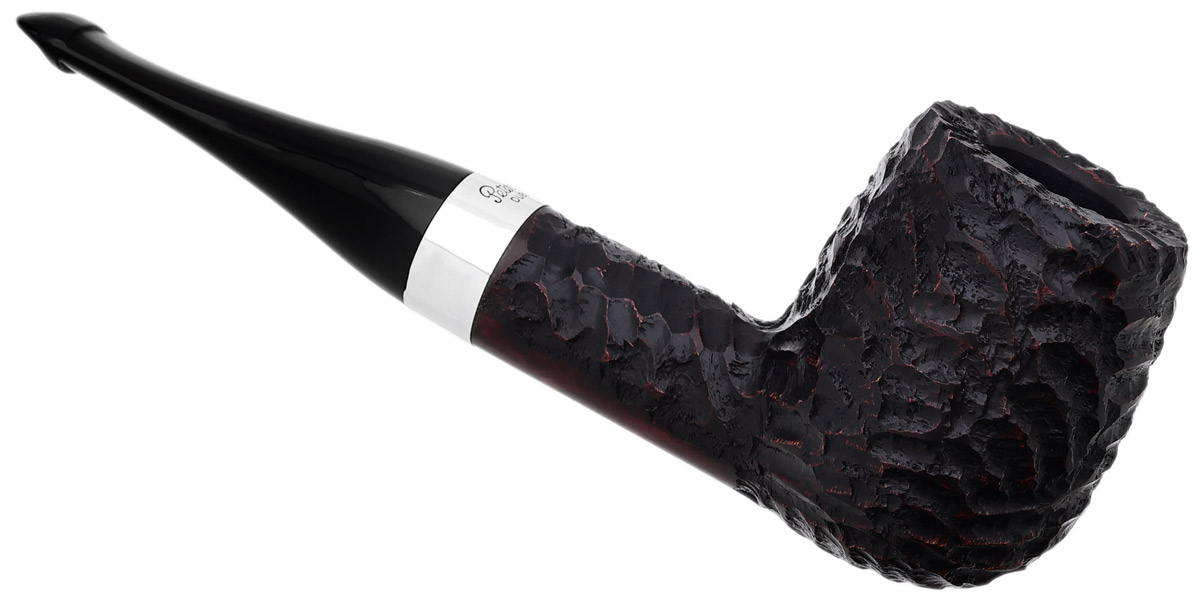 Peterson House Pipe Rusticated Billiard P-Lip