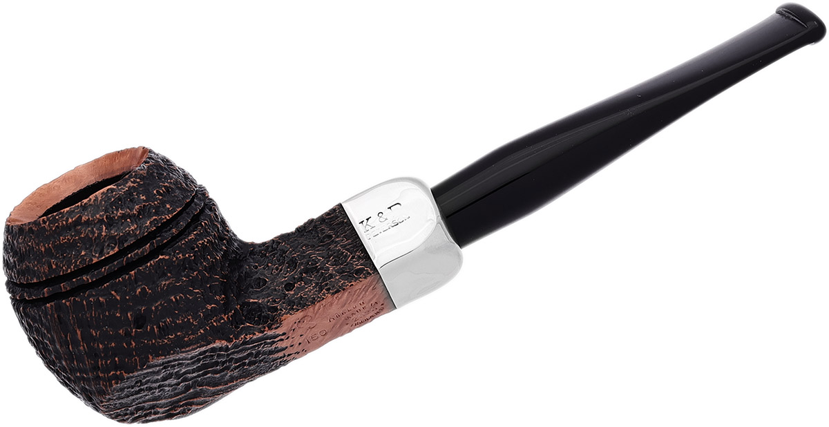 Arklow Sandblasted (150) Fishtail Tobacco Pipe