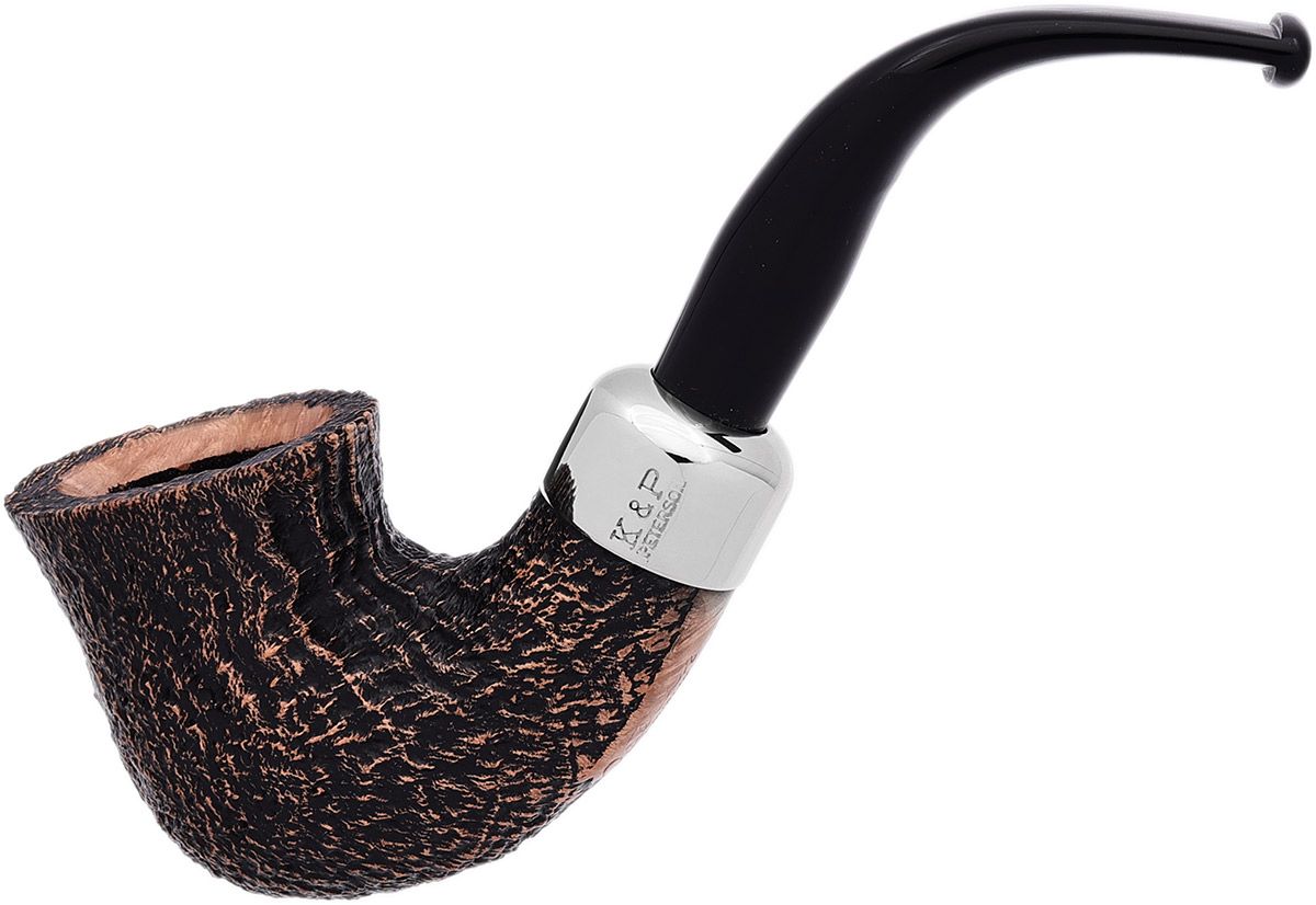 Arklow Sandblasted (05) Fishtail Tobacco Pipe