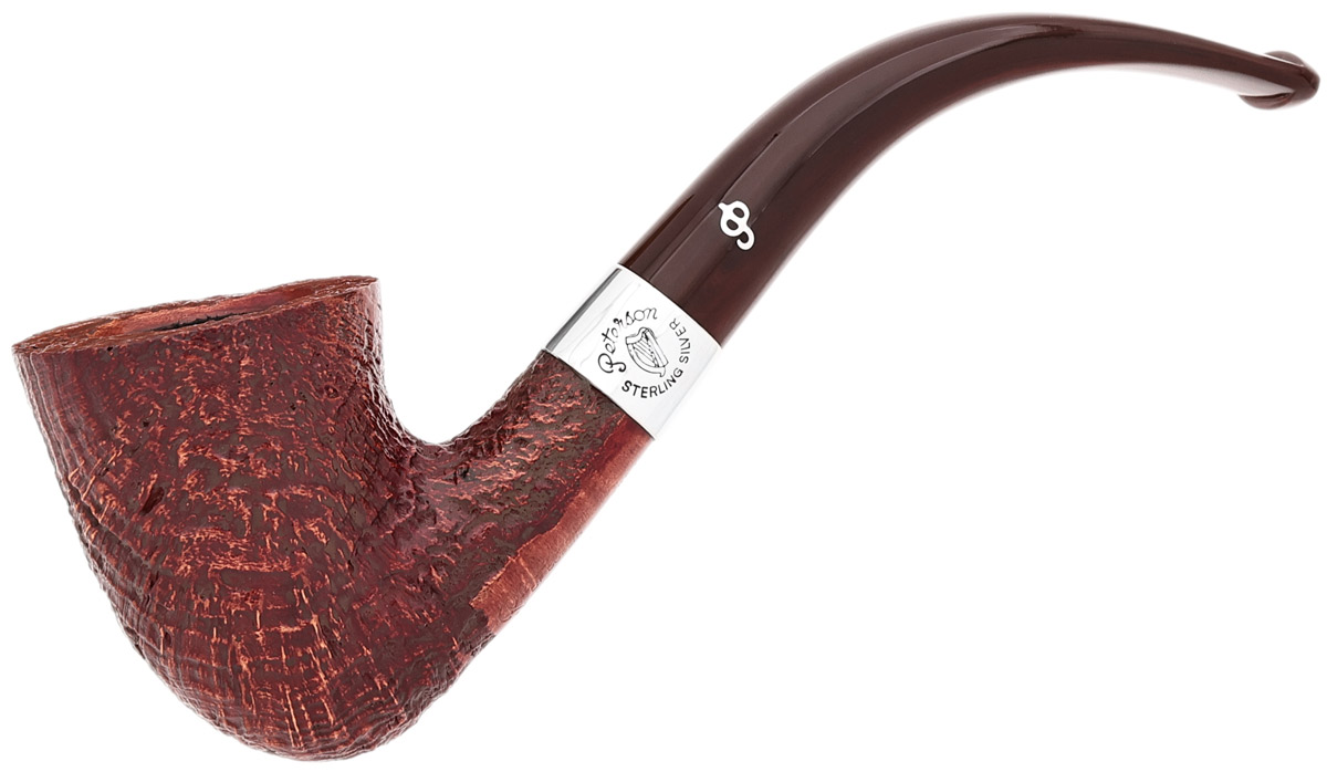 彼得森 Irish Harp 喷砂 (127) Fishtail 喷砂 弯式都柏林斗