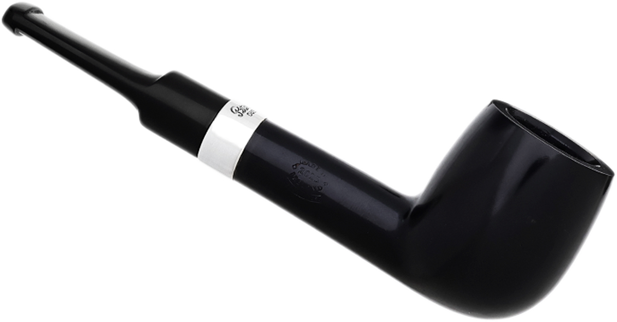 Peterson Junior Ebony Silver Mounted Lovat Fishtail