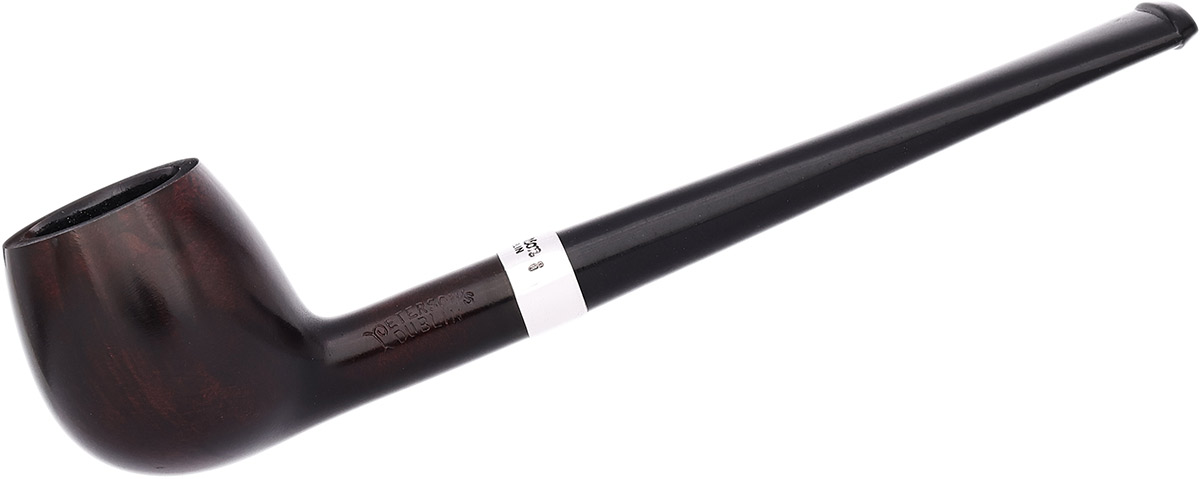 Peterson Junior Heritage Silver Mounted Canted Apple Fishtail