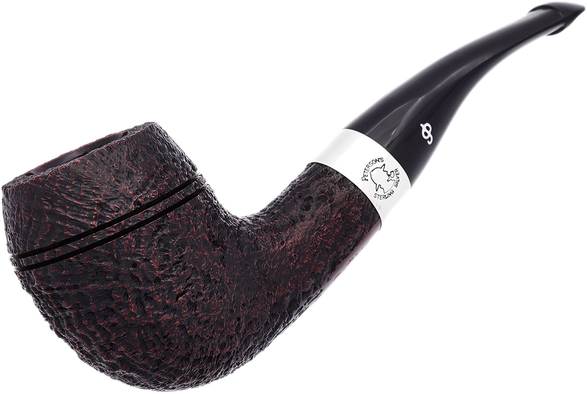Sherlock Holmes Sandblasted Deerstalker P-Lip Tobacco Pipe